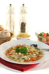 Image showing chicken soup