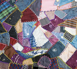 Image showing patchwork quilt