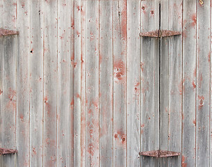 Image showing Reddish Barn Boards