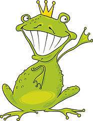 Image showing prince frog