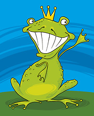 Image showing prince frog
