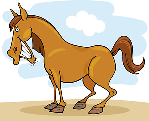 Image showing Farm animals: Horse