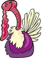 Image showing Cartoon turkey