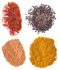 Image showing Spices collection
