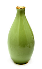 Image showing Green vase