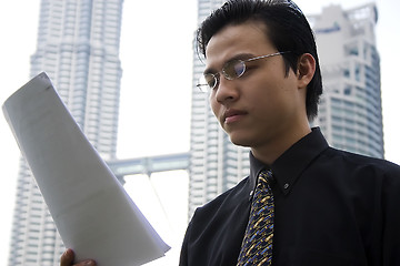 Image showing Young Asian Entrepreneur