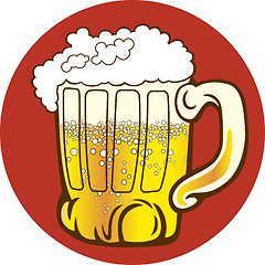 Image showing Mug of beer