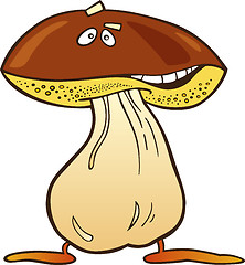 Image showing Cartoon mushroom