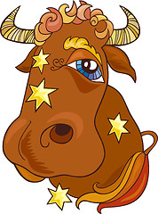 Image showing Zodiac taurus sign