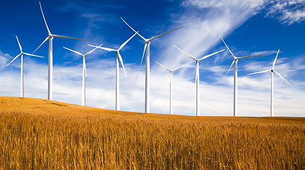 Image showing Wind Turbines