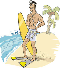 Image showing Doctor on vacation