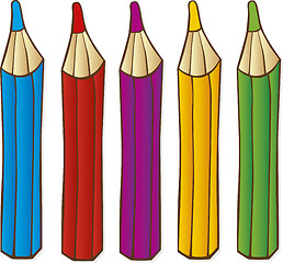 Image showing Crayons