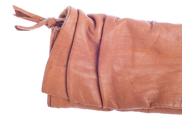 Image showing Leather clutch