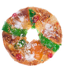 Image showing Portuguese Bolo Rei