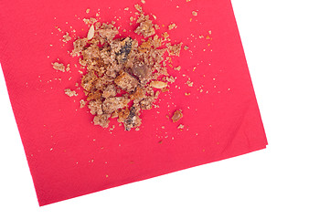 Image showing Cake crumbs