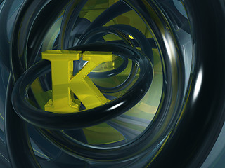 Image showing letter k