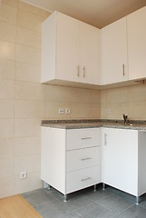 Image showing Modern apartment kitchen