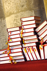 Image showing Hymnals and prayer books