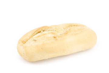 Image showing Fresh and homemade white bread called baguette