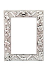 Image showing Children photo-frame on white