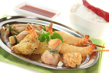 Image showing Thai prawns specialties