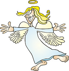 Image showing Funny Angel