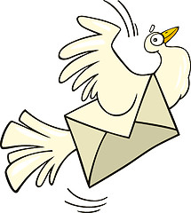 Image showing Mail pigeon