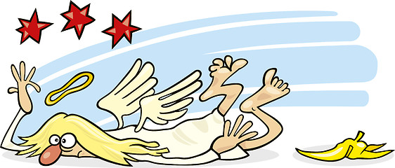 Image showing Fallen angel