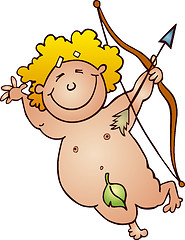 Image showing Funny Cupid