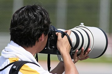 Image showing Professional Photographer