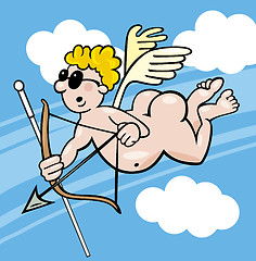 Image showing Blind cupid