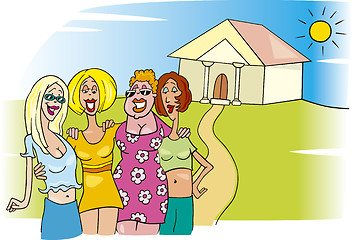 Image showing women meeting