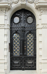 Image showing Prague door