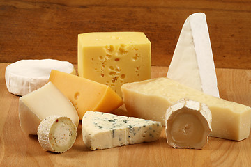 Image showing Cheese board