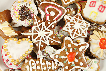 Image showing Gingerbread cookies