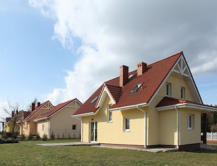 Image showing Suburban homes