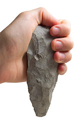 Image showing The stone tool