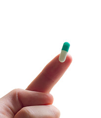 Image showing Hand With Pill