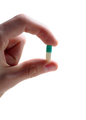 Image showing Hand With Pill