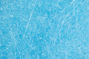 Image showing Blue handmade fiber paper 