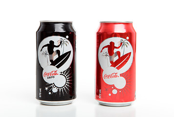 Image showing Coca Cola Summer Cans Limited Edition