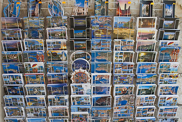 Image showing Postcards for sale