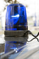 Image showing Emergency flashing light