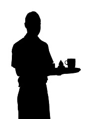 Image showing waiter