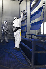 Image showing Spray Painting