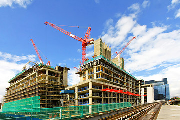 Image showing Building construction