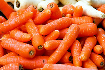 Image showing Carrots 