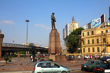 Image showing Monument in downtown Cairo Egypt
