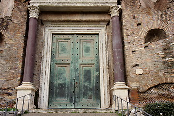 Image showing  Romulus temple in Rome