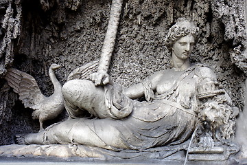 Image showing  A fountain in Rome